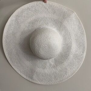 Nordstrom Classic White Wide-Brim Hat